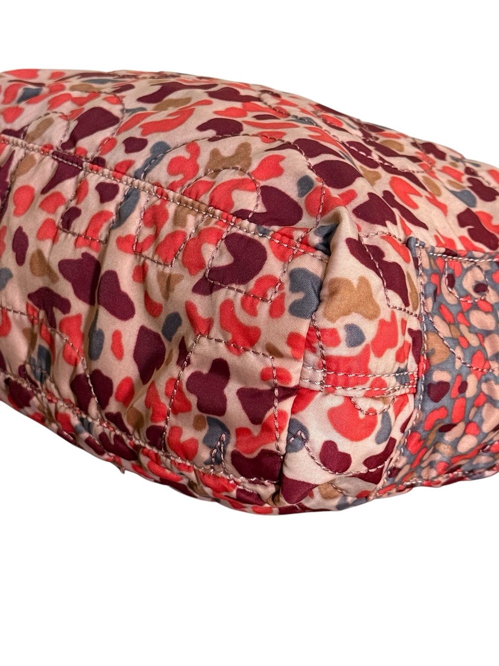 Marc Jacob’s Quilted Nylon Pink Leopards Print Tote Bag - Picture 7 of 14